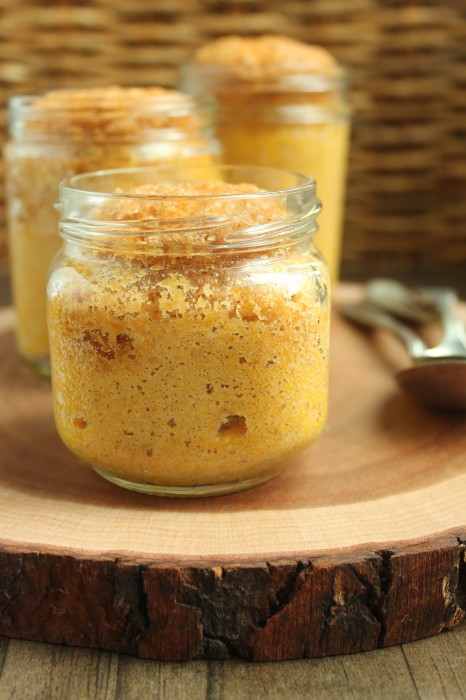 Pumpkin Cornbread Baked in Jars Pumpkin Cornbread Baked in Jars
