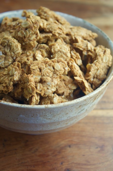 Pumpkin Spice Granola Clusters