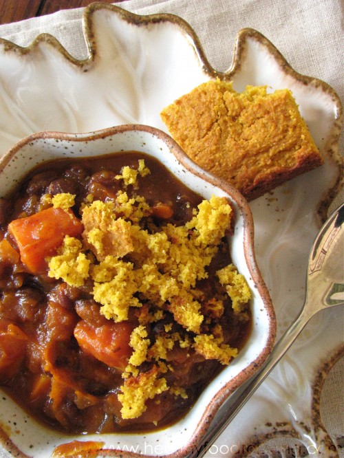 Pumpkin, Sweet Potato, & Black Bean Chili Pumpkin, Sweet Potato, & Black Bean Chili