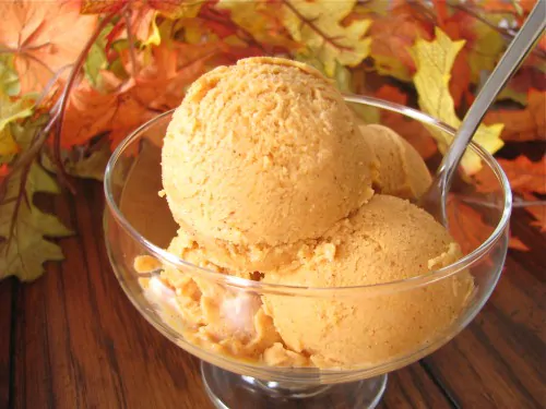 Spiced Sweet Potato Ice Cream