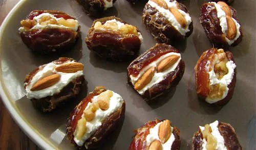 Stuffed Dates Two Ways