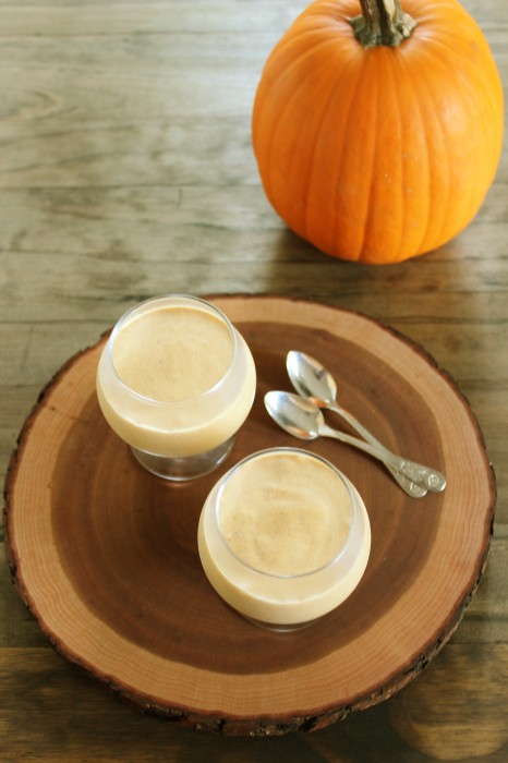 White Chocolate Pumpkin Cheesecake Pudding