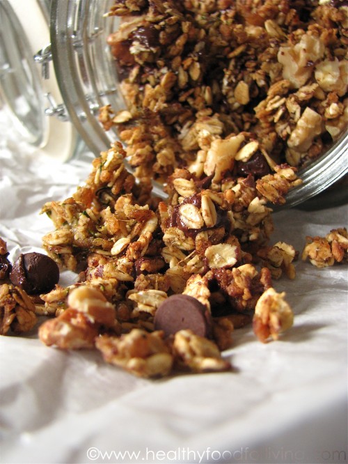 Zucchini Bread Granola Zucchini Bread Granola