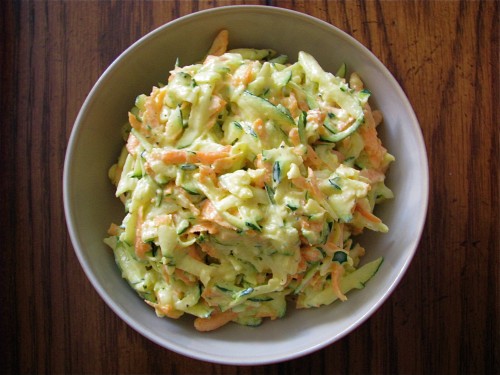 Zucchini Coleslaw