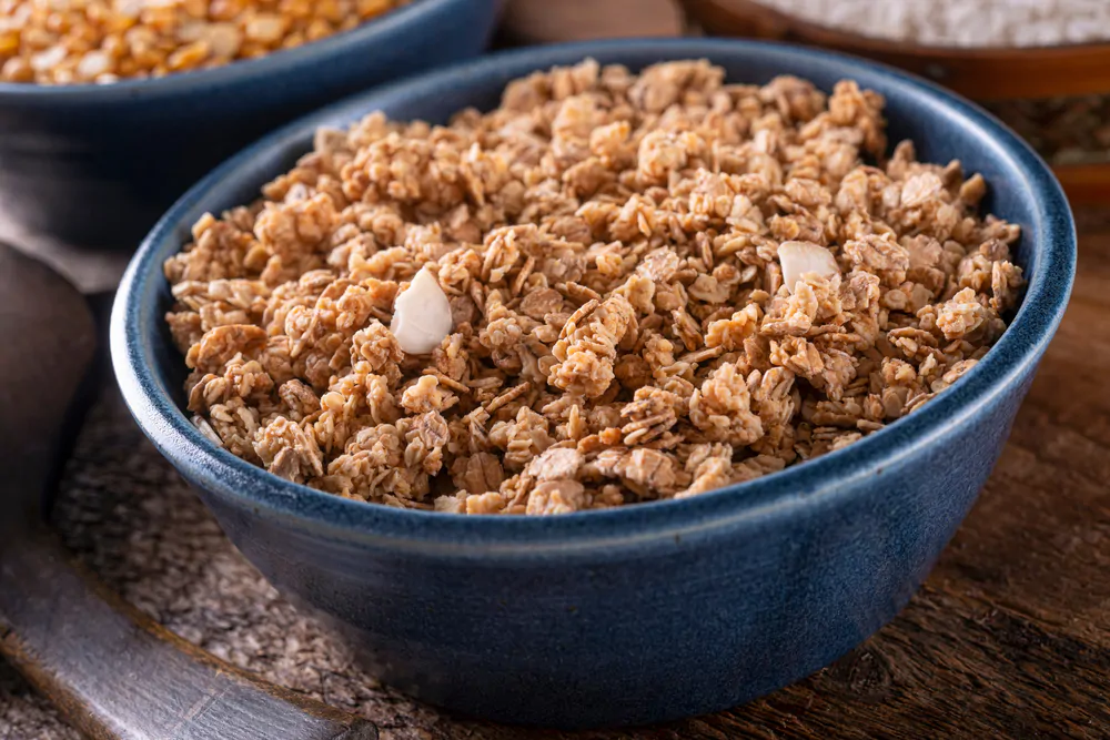 Crunchy Spiced Latte Granola Clusters