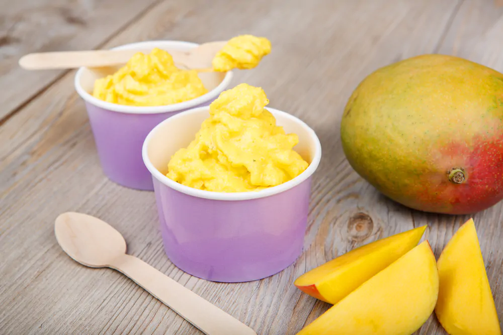 Mango Frozen Yogurt