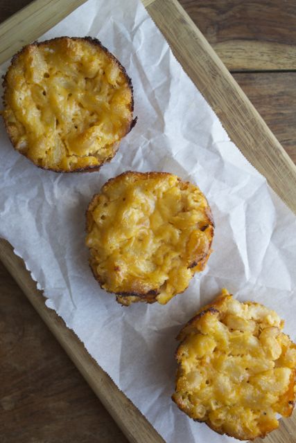 Sweet Potato Mac & Cheese Cups {Toddler Approved}