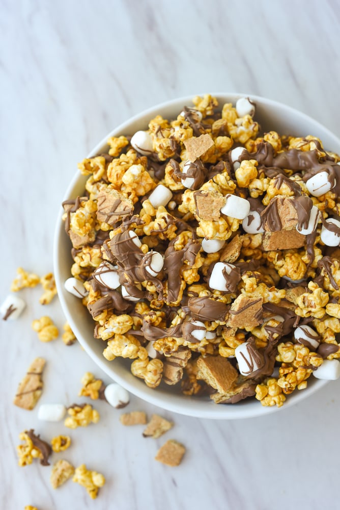 Caramel S’mores Kettle Corn