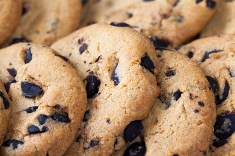 Chocolate Chip Cookie Dough Glazed Pancakes for One Chocolate Chip Cookie Dough Glazed Pancakes for One