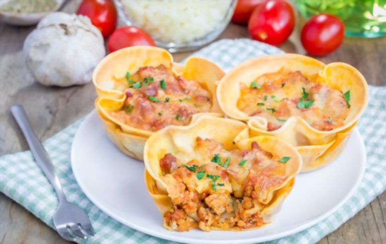 Individual Lasagna Cups {Toddler Approved} Individual Lasagna Cups {Toddler Approved}