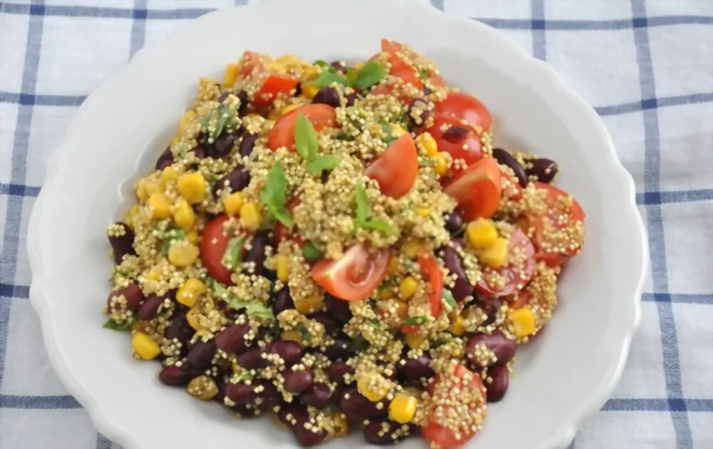 Colorful Cumin Quinoa Salad