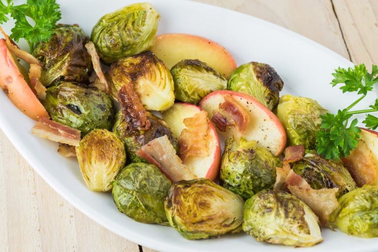 Monday Musings + Roasted Brussels Sprouts with Apples and Bacon