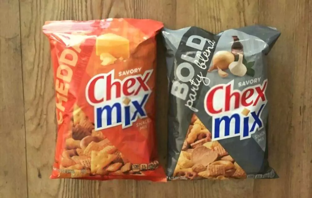is chex mix fried