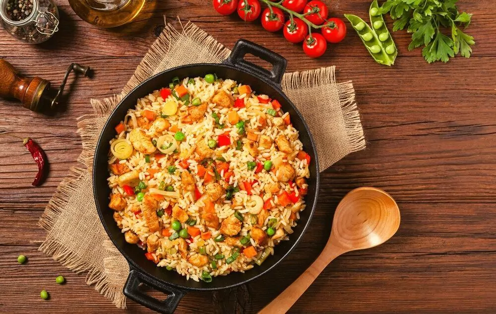 is homemade fried rice healthy