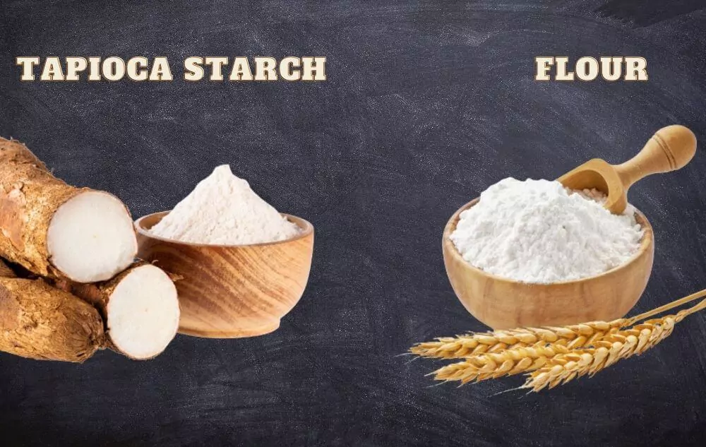 tapioca starch and tapioca flour