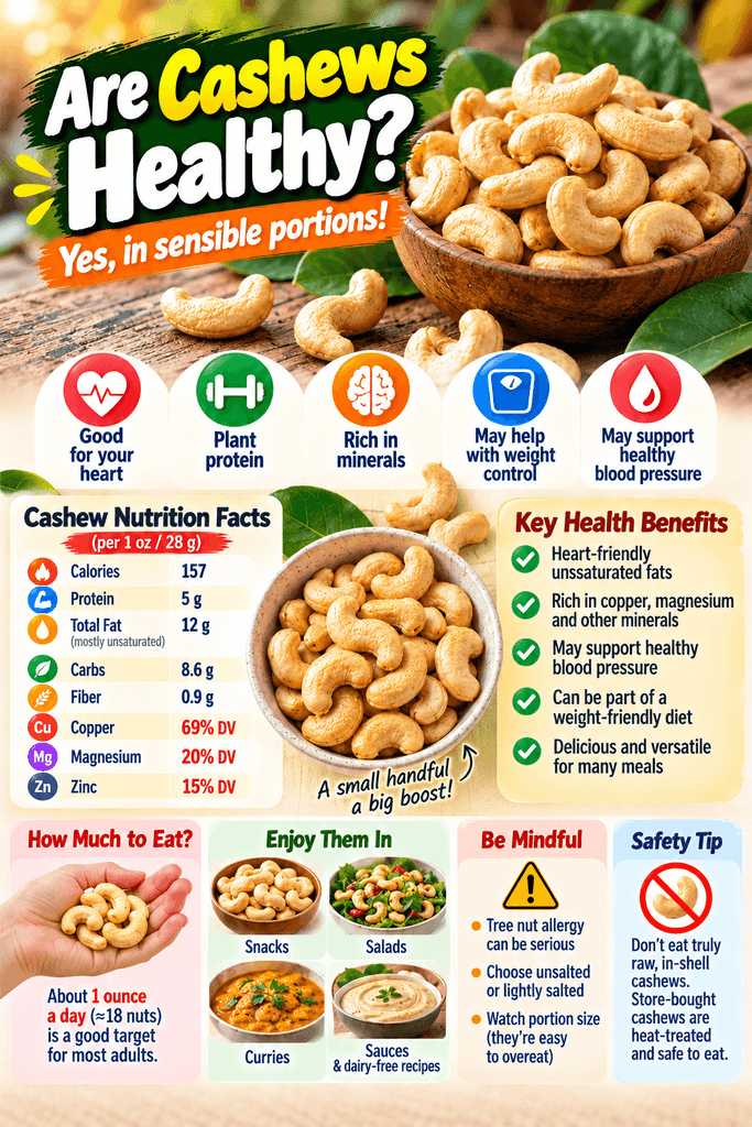 Are Cashews Healthy