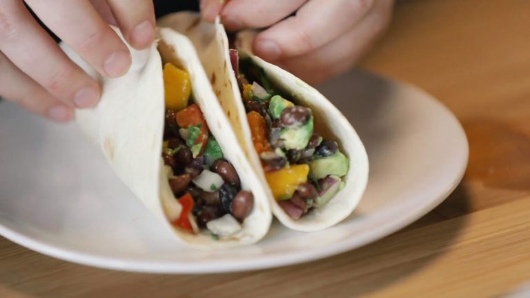 Black Bean & Taquitos Mango Recipe