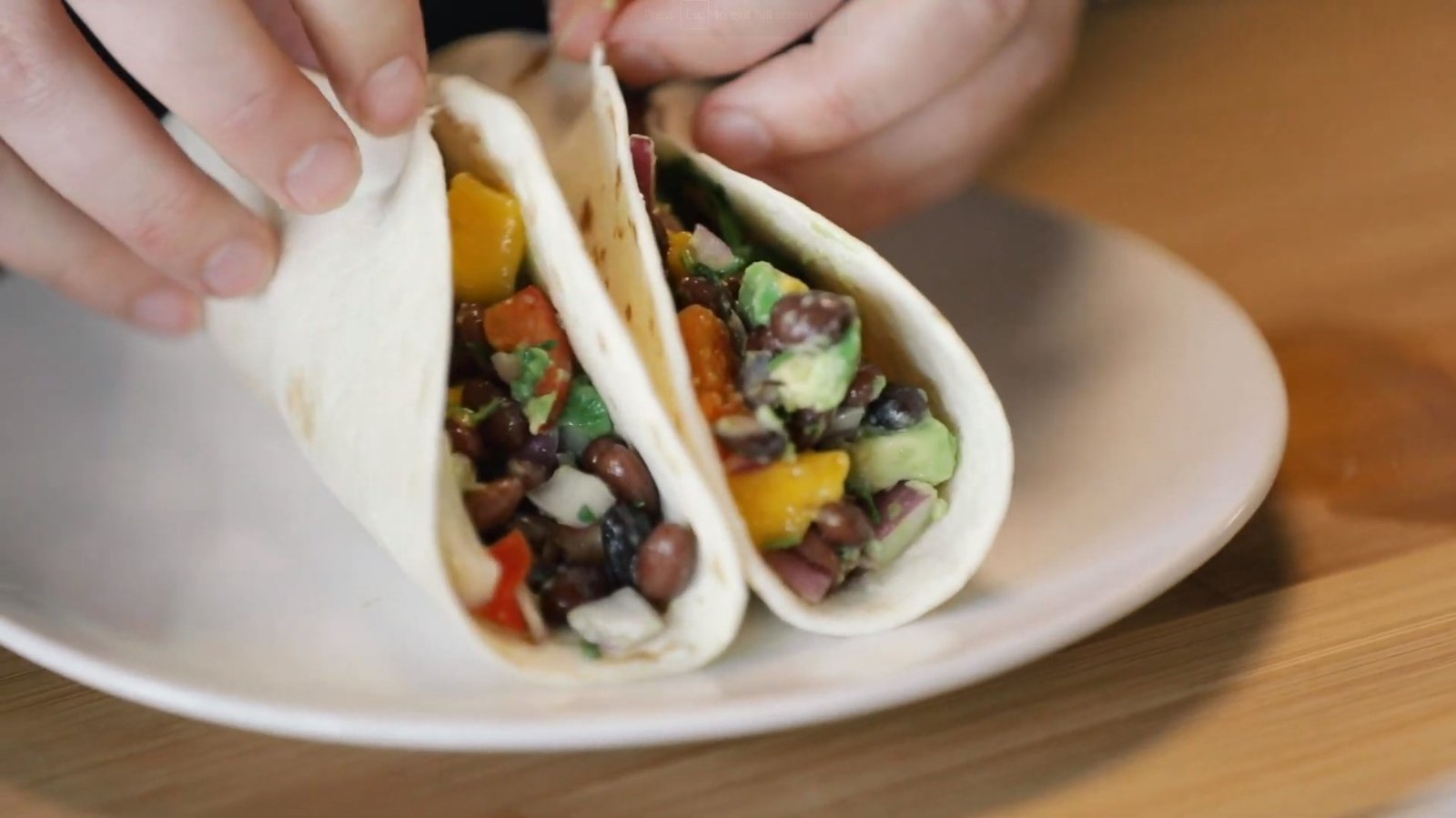 Black Bean & Mango Taquitos
