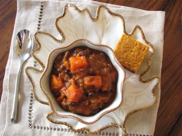 Monday Musings + Pumpkin, Sweet Potato, & Black Bean Chili (revisited)