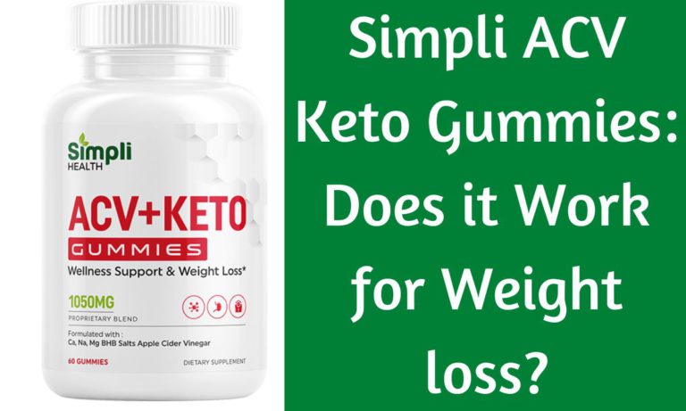 Simpli ACV Keto Gummies: Does it Work for Weight loss?