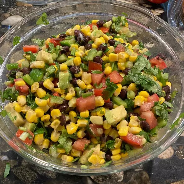 Corn, Black Bean, and Tomato Salad