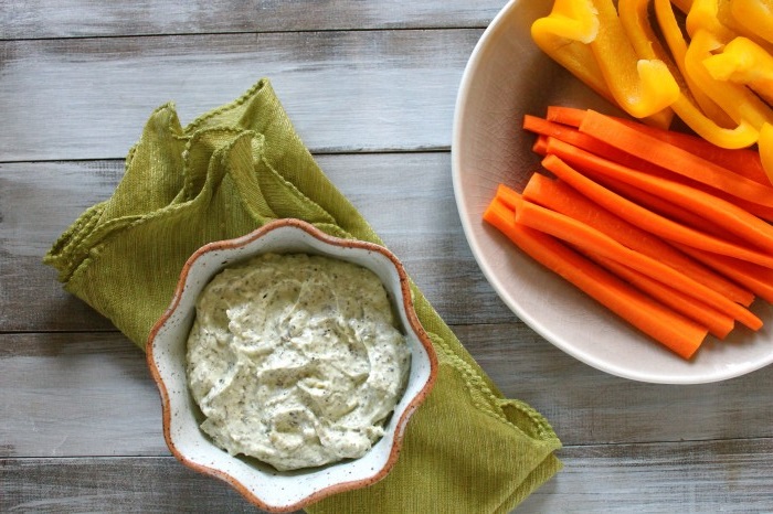 Creamy Pesto Dip Recipe