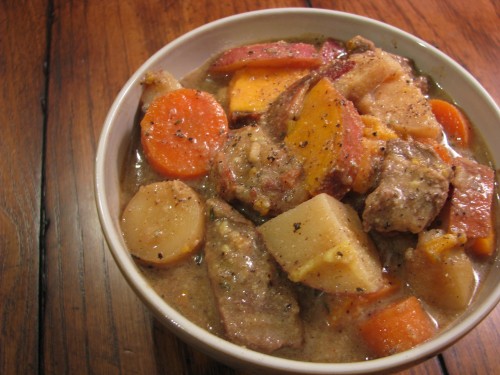 Beef, Potato, and Root Vegetable Stew