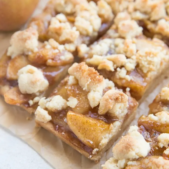 Apple Pie Bars {Gluten-Free & Vegan}