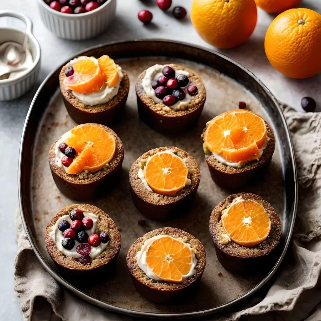 Cranberry Orange Mini Loaves