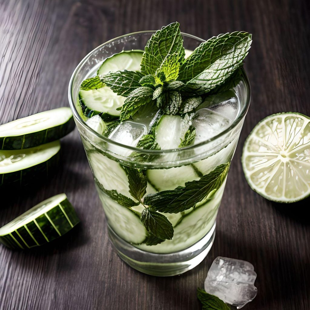 Cucumber Mint Surprise Shot