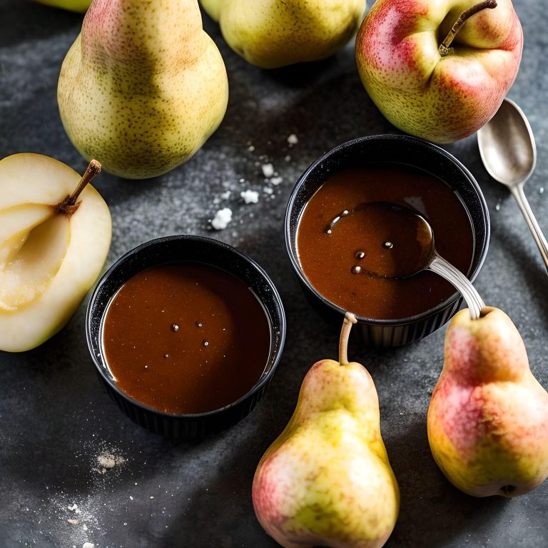 Homemade Pear Sauce Canning Recipe