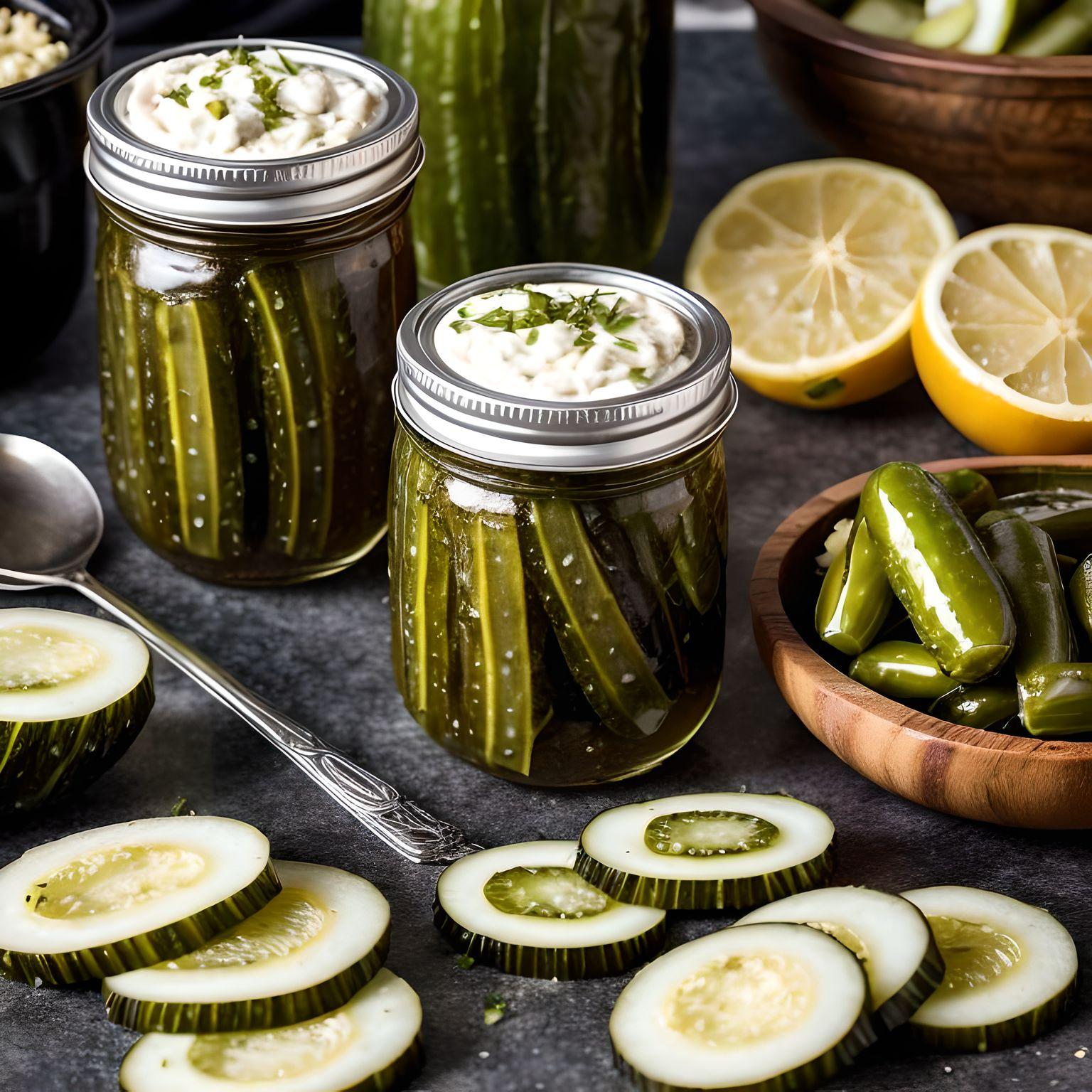 Homemade Sweet Gherkin Pickles Recipe: A Delightfully Tangy Treat