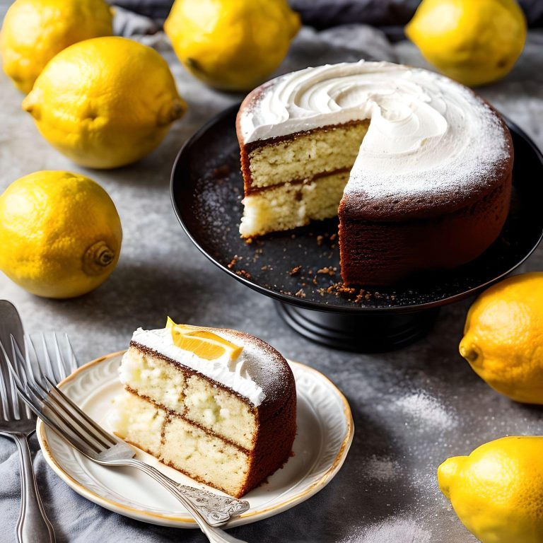 Meyer Lemon Cake Recipe