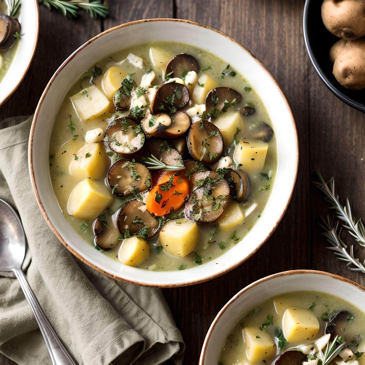 Shiitake Mushroom Soup Recipe