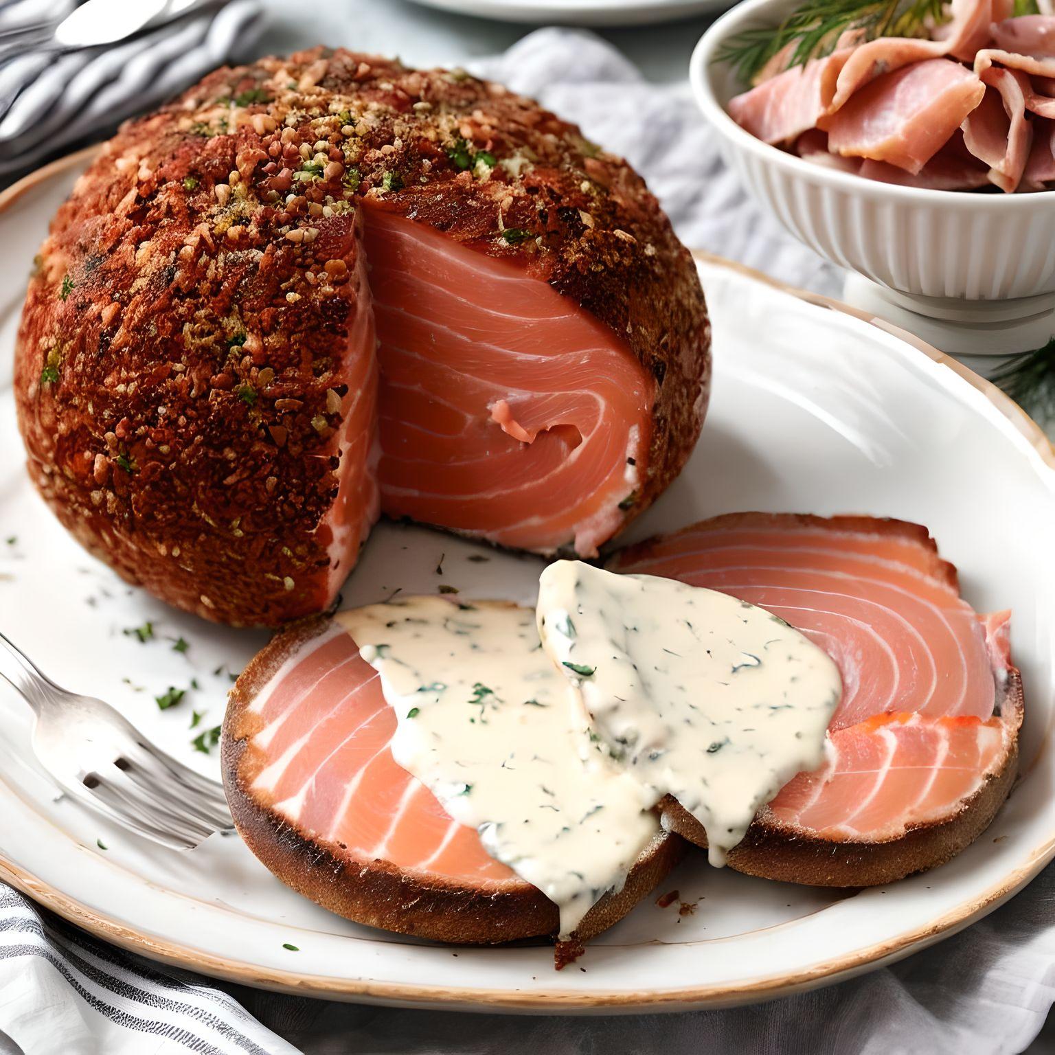 Cheese Ball With Ham Recipe