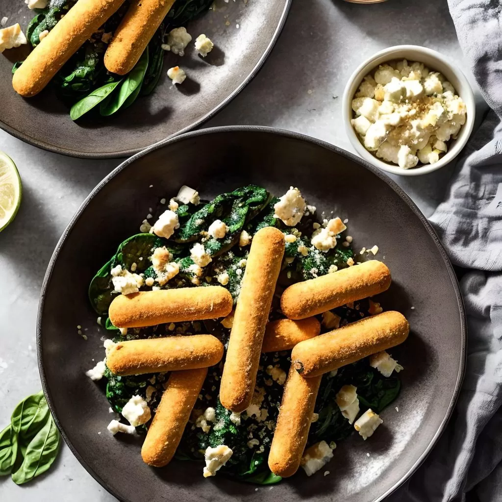 4. Spinach and Feta Tequeños