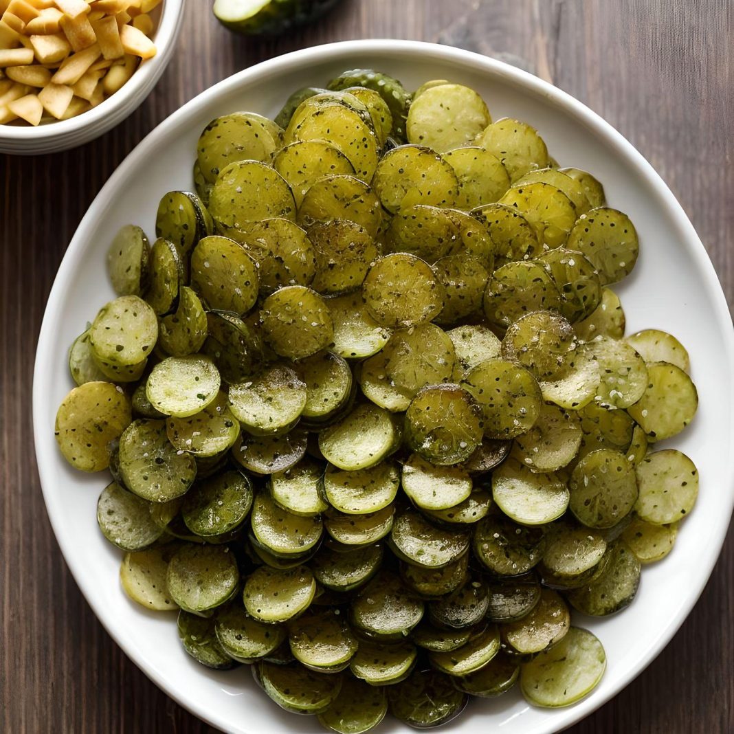 Sweet Pickle Chips