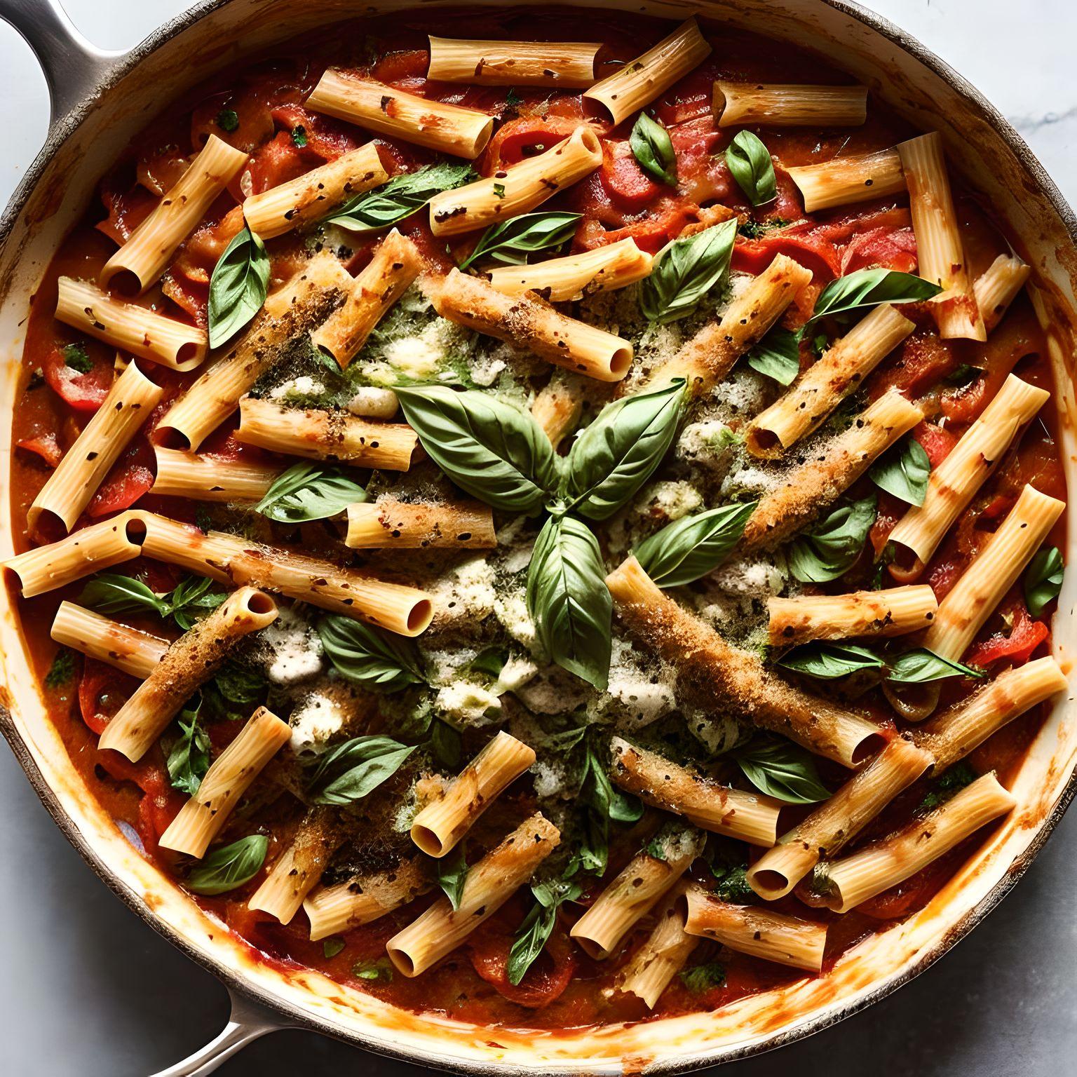 Vegetarian Baked Ziti Recipe