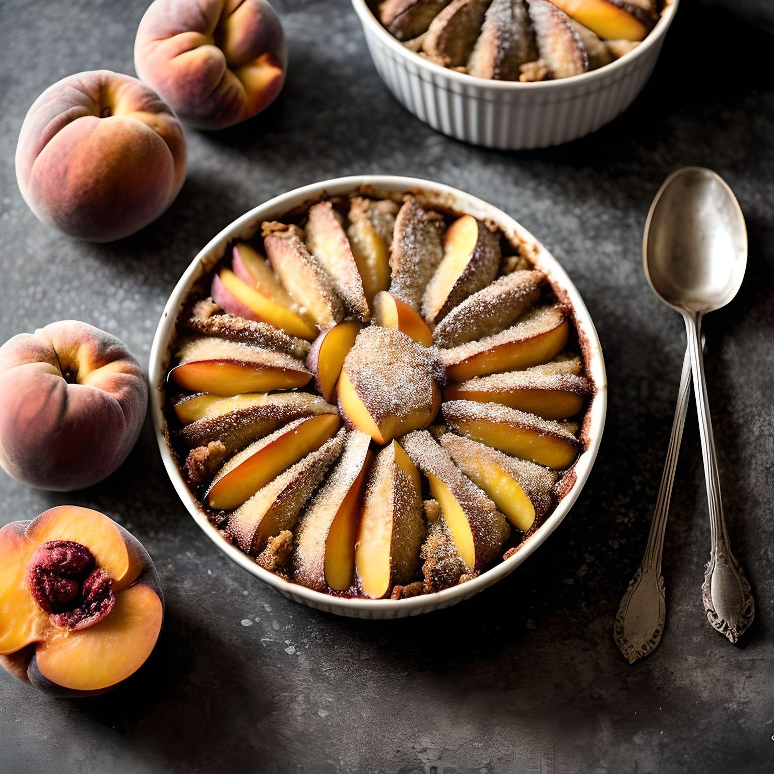 gluten free recipe for peach cobbler