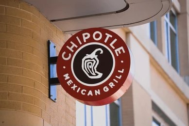 chipotle display.