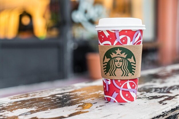 starbucks refresher glass.