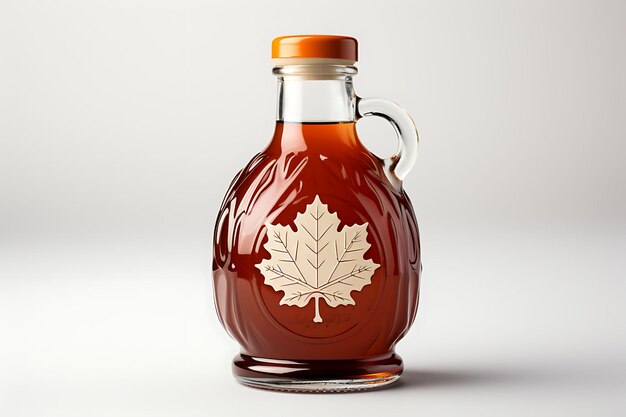 maple syrup glass bottle