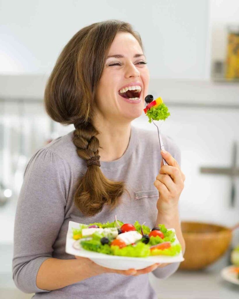 Eating While Standing