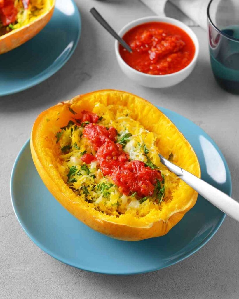 Stuffed Spaghetti Squash Recipe Idea