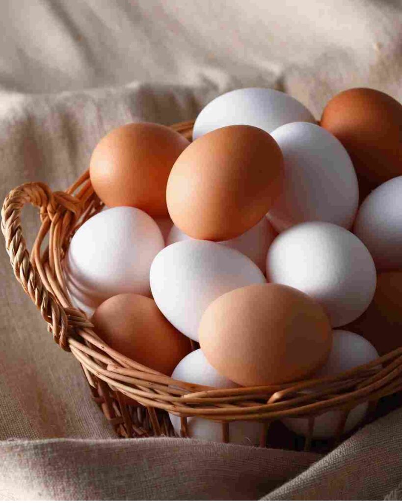brown eggs vs white eggs protein