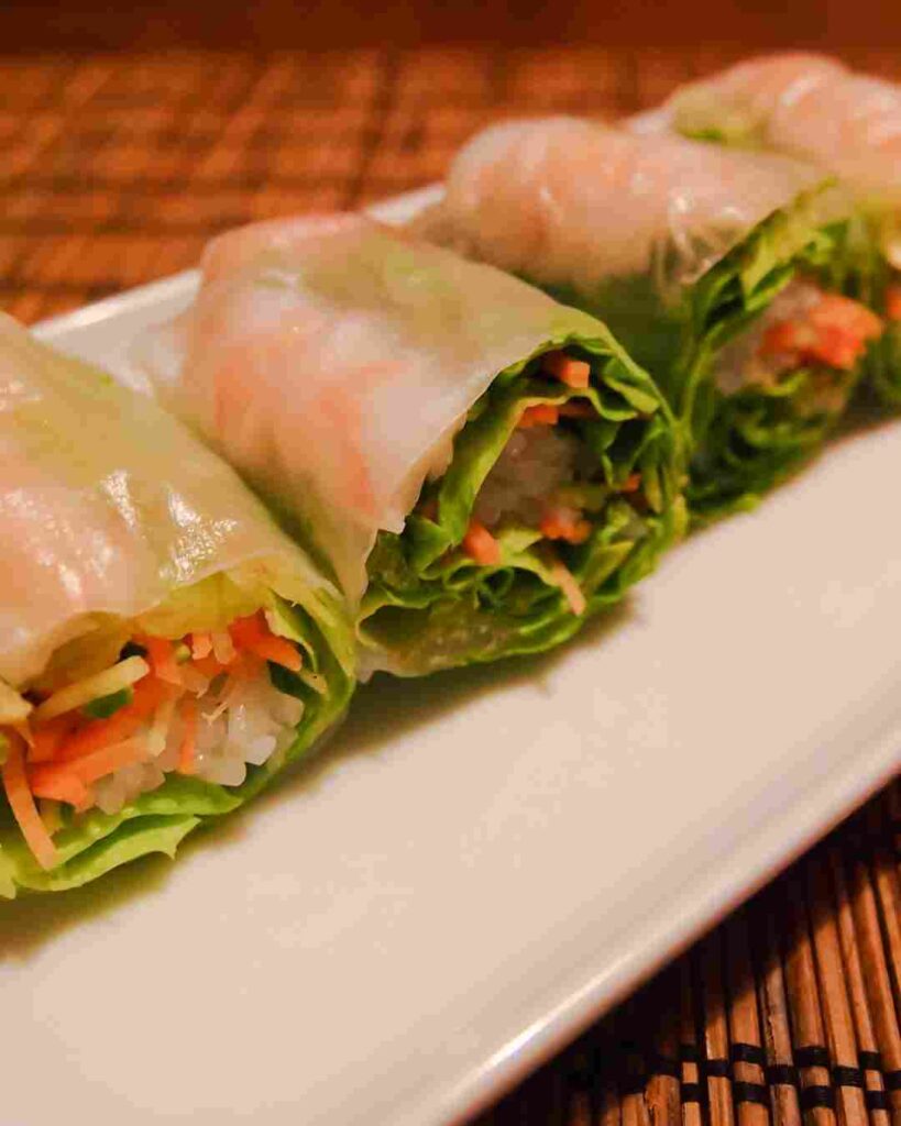 spring rolls vs egg rolls which is healthier