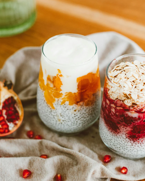 how long to soak chia seeds in yogurt