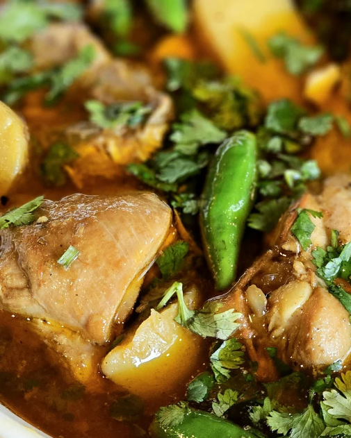 boiled chicken and rice 