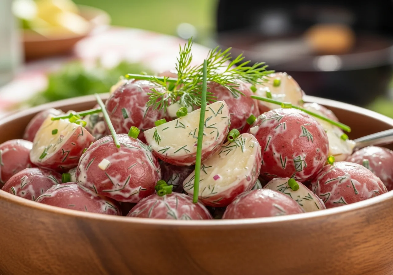 red potato salad