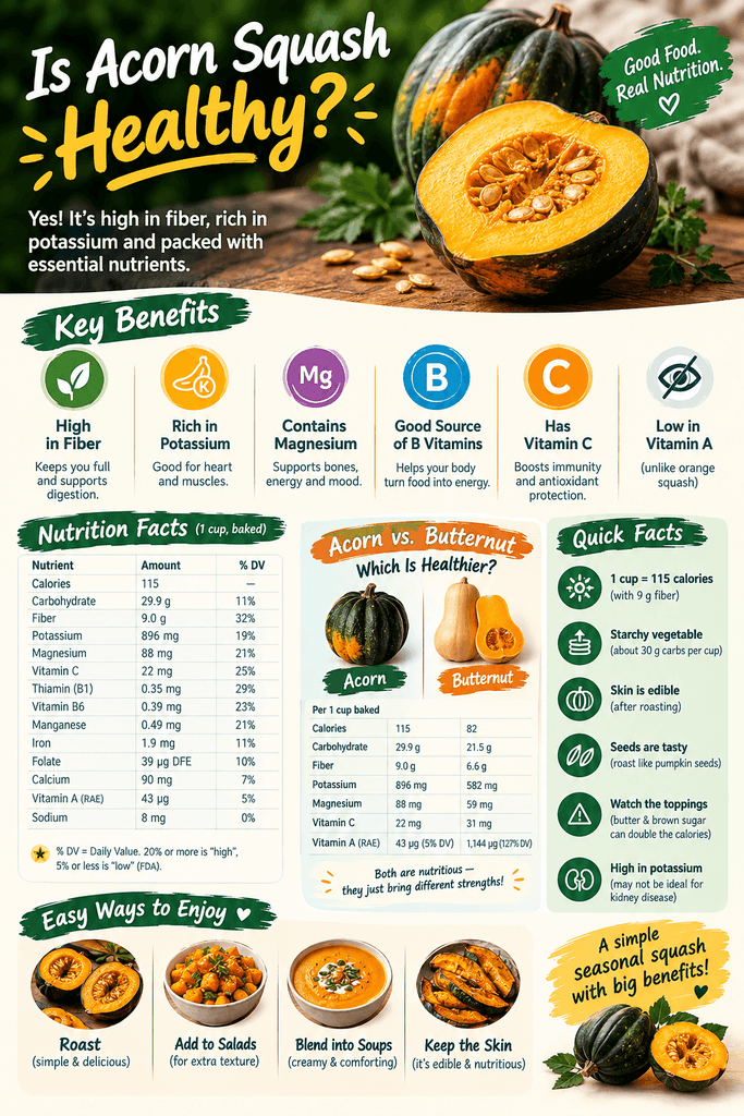 is acorn squash healthy